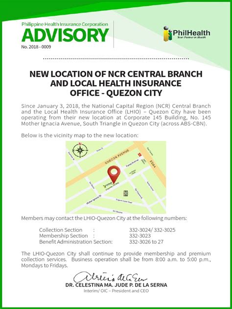 NEW LOCATION OF NCR CENTRAL BRANCH AND LOCAL .